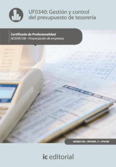 (i.b.d.)gestion y control del presupuesto de tesoreria. adgn0108 financiacion de empresas-9788483646816