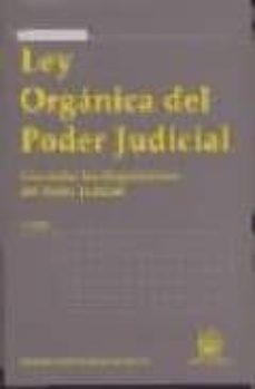 ley organica del poder judicial (8ª ed.)-9788484568216