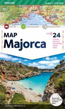 mapa mallorca (1:130000) (ingles)-9788484780816