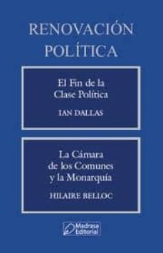 renovacion politica: el fin de la clase politica-9788485973316
