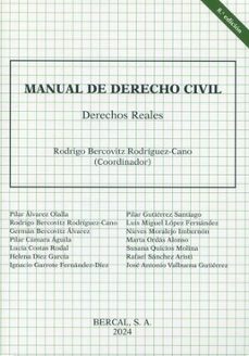 manual de derecho civil. derechos reales-alberto bercovitz rodriguez cano-9788489118416