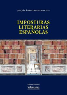 imposturas literarias espaoolas (ebook)-joaquin alvarez barrientos-9788490120316