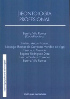 deontologia profesional-beatriz vila ramos-9788490316016