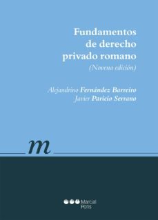 fundamentos de derecho privado romano (9ª ed.)-9788491230816