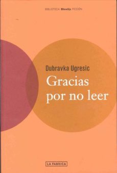 gracias por no leer-9788495471116