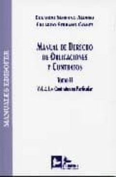 manual de derecho de obligaciones y contratos: tomo ii/ii: los co ntratos en particular-9788496261716