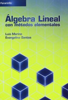 algebra lineal con metodos elementales-9788497324816