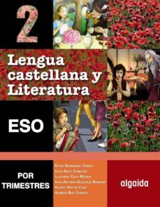 lengua castellana y literatura 2º eso. por trimestres - melilla- andalucia- ceuta- castilla-la mancha-9788498777116