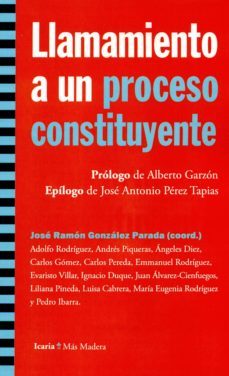 llamamiento a un proceso constituyente-9788498887716