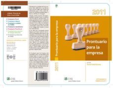 prontuario para la empresa 2011-9788499542416