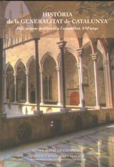 historia de la generalitat de catalunya-9788499650616