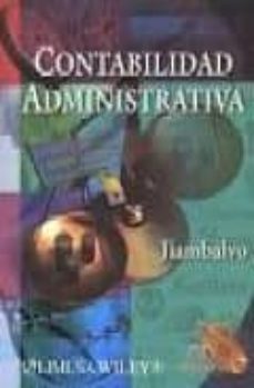 contabilidad administrativa (incluye cd-rom)-james jiambalvo-9789681862916