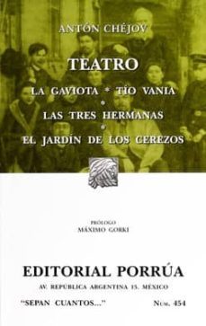 teatro-anton pavlovich chejov-9789700772516