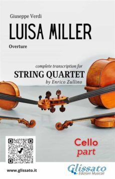 cello part of "luisa miller" for string quartet (ebook)-9791220866316