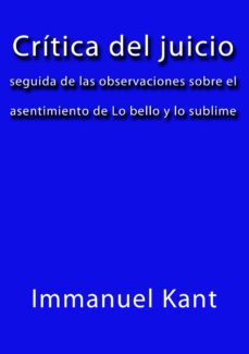 critica del juicio (ebook)-j. borja-immanuel kant-cdlap00000116
