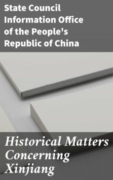 historical matters concerning xinjiang (ebook)-4064066467326