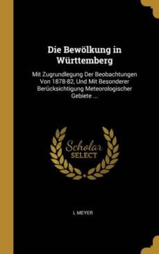 die bewolkung in wurttemberg-9780270663426