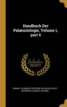 handbuch der palontologie, volume 1, part 4-9780270707526