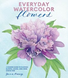 everyday watercolor flowers (ebook)-jenna rainey-9780399582226