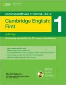 exam essentials: cambridge first practice tests 1 w/key + dvd-rom-charles osbourne-9781285744926
