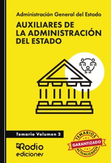 auxiliares de la administracion del estado. temario volumen 2 (ebook)-9781524395926