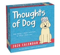 thoughts of dog 2026 day-to-day calendar-matt nelson-9781524897826