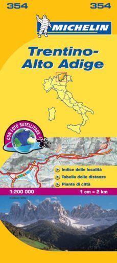 trentino (mapas "local" michelin, ref. 354)-9782067126626