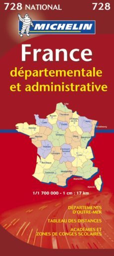 mapa francia administrativa 2012 (ref. 728)-9782067171626