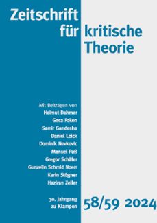 zeitschrift fur kritische theorie, heft 58/59 (ebook)-9783987374326