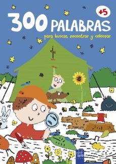 300 palabras para buscar, encontrar y colorear. naturaleza (+5)-9788408200826