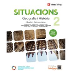 situacions 2. geografia i historia llibre de consulta i quadern d'aprenentatge 2º eso (nova edicio)-9788410965126