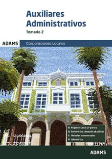 temario 2 auxiliares administrativos de corporaciones locales-9788411166126