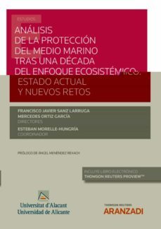 analisis de la proteccion del medio marino tras una decada del en enfoque ecosistemico: estado actual y nuevos retos (papel +      ebook)-9788411249126