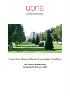 proyecto docente: diversidad y respuesta psiocopedagogica. plan de trabajo (ebook)-esperanza bausela herreras-9788411708326