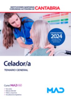 celador/a. instituciones sanitarias de la comunidad autónoma de cantabria-9788414278826