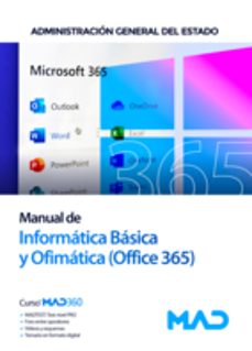 manual de informática básica y ofimática (office 365).-9788414287026