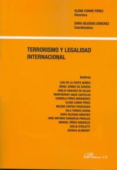 terrorismo y legalidad internacional-elena conde perez-9788415455226
