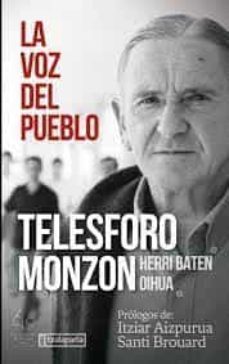 telesforo monzon. la voz del pueblo-herri baten oihua  (prologos de: itziar aizpurua y santi brouard)-9788418252426