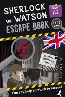 sherlock & watson. escape book para repasar ingles. 12-13 años-9788418473326