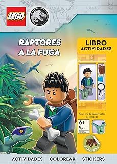 lego jurassic world. raptores a la fuga-9788419011626