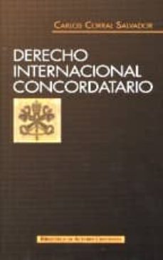 derecho internacional concordatario-carlos corral salvador-jose luis santos diez-9788422014126