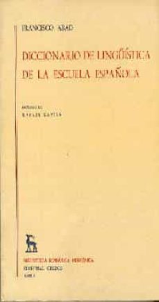 diccionario de linguistica de la escuela española-9788424910426
