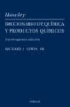 diccionario de quimica i productos quimicos hawley-richard j. lewis-9788428210126