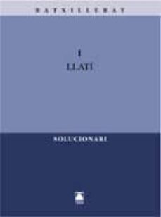 llati, 1 batxillerat. solucionari-9788430752126