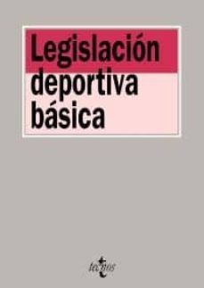 legislacion deportiva basica-9788430951826