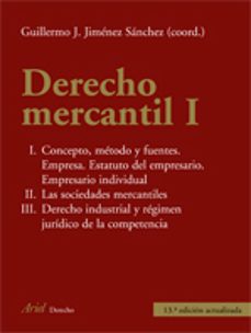 derecho mercantil i (13ª ed.)-9788434426726