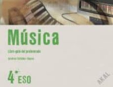 musica 4º eso. libro del profesor-9788446028826