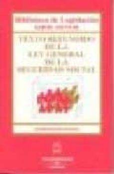 texto refundido ley general seguridad social (13ª ed.)-9788447030026