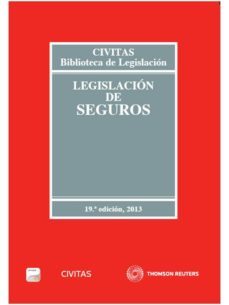 legislacion de seguros (19ª ed)-9788447042326