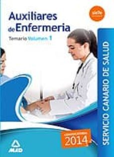 auxiliares de enfermeria del servicio canario de salud. temario volumen i-9788467697926